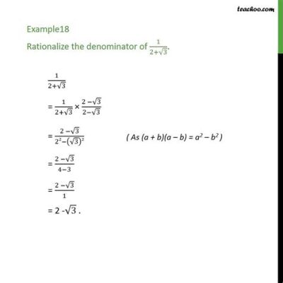 1対2対ルート3: 数学と美学の交差点